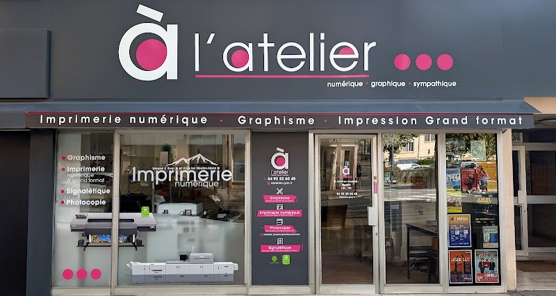 À l’Atelier, imprimerie à Gap