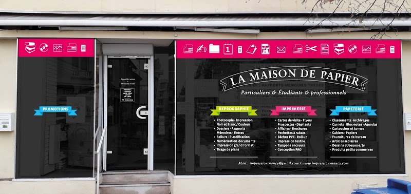 LA MAISON DE PAPIER
